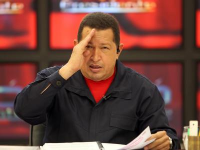 Venezuelas Präsident Hugo Chávez Hugo Chavez