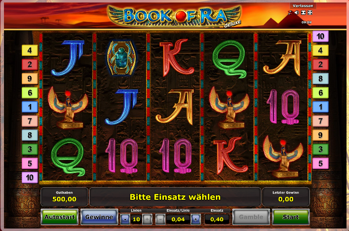 Das Automatengame Book of Ra: So gewinnt man den Slot