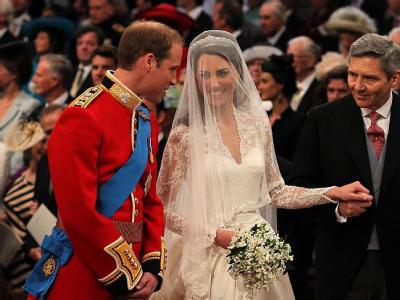 Der britische Prinz William hat seine langjährige Freundin Catherine Middleton geheiratet. William und Kate