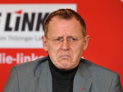 Auch der Rückzug von Bodo Ramelow, Spitzenkandidat der Linken, konnte SPD-Landeschef Matschie nicht zu einer rot-rot-grünen Koalition bewegen. Bodo Ramelow