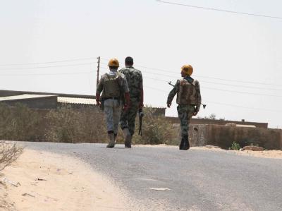 Auf ägyptische Militärs sind in den vergangenen Tagen zahlreiche Anschläge verübt worden. Foto: Ahmed Khaled Soldaten in Sinai