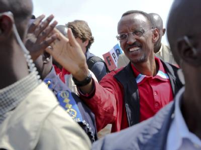 Ruandas Präsident Paul Kagame ist der aussichtsreichste Kandidat bei der Wahl in dem ostafrikanischen Land. Paul Kagame