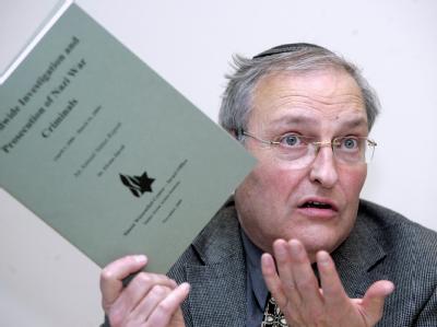 Efraim Zuroff hat die deutschen Anstrengungen bei der strafrechtlichen Verfolgung von NS-Kriegsverbrechen gelobt. Efraim Zuroff