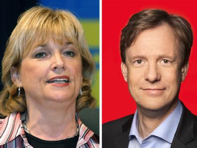 Die Bundestagsabgeordneten Elke Hoff (FDP) und Jörn Thießen (SPD) gehören zu den Parlamentariern, die ihre Mitwirkung in den der Rüstungslobby nahestehenden Vereinen nicht angezeigt hatten. Abgeordnete Elke Hoff und Jörn Thießen