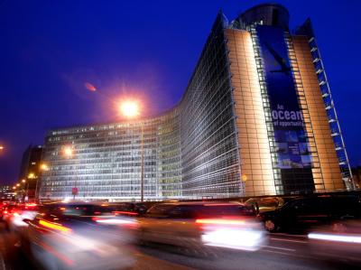 Machtzentrale: Das Gebäude der EU-Kommission in Brüssel. EU-Kommission