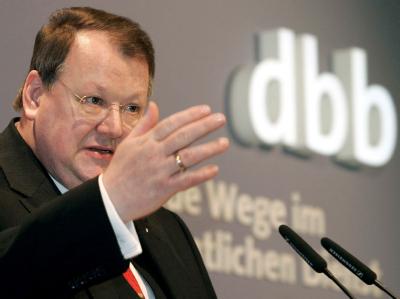 Peter Heesen, Chef des Deutschen Beamtenbundes. Foto: Archiv Peter Heesen