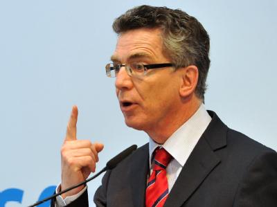Bundesinnenminister Thomas de Maizière (CDU) sieht konkreten Gefahr durch islamistische Terroranschläge in Deutschland. Thomas de Maizière