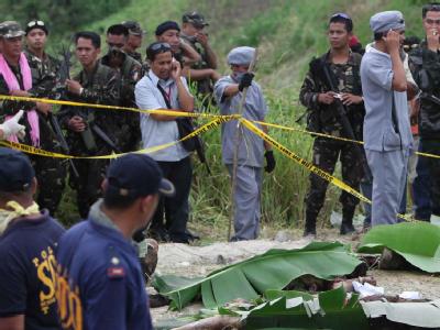 Nach dem grausamen Massaker auf den Philippinen sind weitere Leichen entdeckt worden. Massaker auf den Philippinen