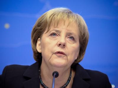 Laut Merkel bleibt die Krisenbewältigung weiter ein Schwerpunkt. Kanzlerin Merkel