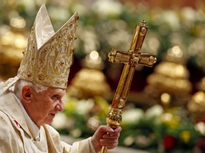 Der Papst hat die gut zweistündige Messe problemlos gehalten. Zwischenfall