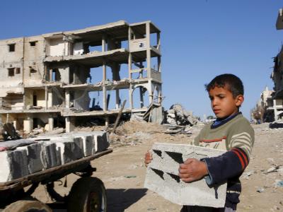 Zerstörung im Gazastreifen im Januar 2009: Mit Spannung wird Israels offizielle Stellungnahme zum Gazakrieg erwartet. Gaza-Krieg