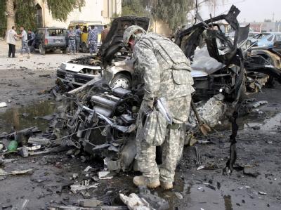 Bei einem Doppelanschlag in Ramadi starben 30 Menschen. (Archivbild) Tote bei Doppelattentat