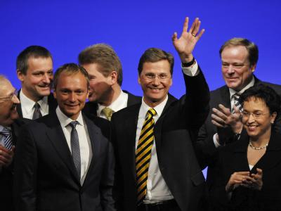 FDP-Politiker beim Dreikönigstreffen in Stuttgart. Dreikönigstreffen in Stuttgart.