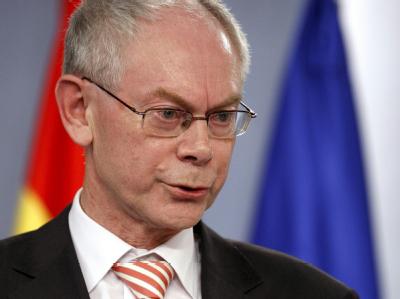 EU-Ratspräsident Herman Van Rompuy: «Wir brauchen mehr wirtschaftliches Wachstum jetzt und in der Zukunft, um die europäische Lebensart zu bewahren.» Van Rompuy