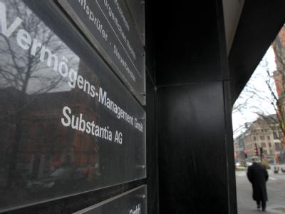 Firmenschild der Substantia AG: Die Düsseldorfer Firma hatte der FDP 2009 insgesamt 1,1 Millionen Euro überwiesen. Substantia AG