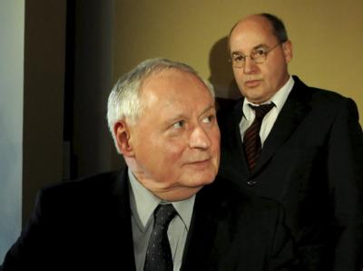 Oskar Lafontaine und Gregor Gysi in Berlin. Die Linkspartei muss für das Amt des Parteichefs einen Nachfolger finden. Lafontaine und Gysi