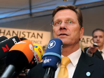 Außenminister Westerwelle sieht keine realistische Alternative zum Ausstiegsprogramm für die Taliban. Guido Westerwelle