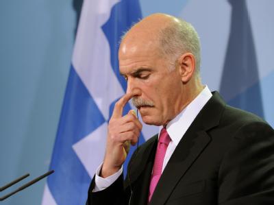 Der griechische Ministerpräsident Papandreou hat den in seiner Heimat umstrittenen Sparkurs verteidigt: «Das waren notwendige Entscheidungen.» Girogos Papandreou