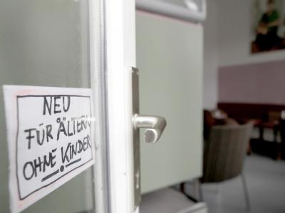 Streit um kinderfreie Cafézone