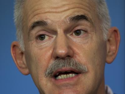 Regierungschef Papandreou: Gewähren IWF und Euro-Nachbarn die Milliardenhilfe? Giorgos Papandreou