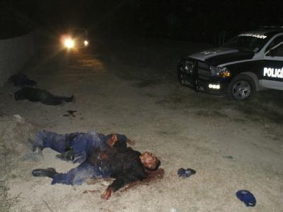 Erschossene Polizisten in Acapulco. Blutige Nacht in Mexiko