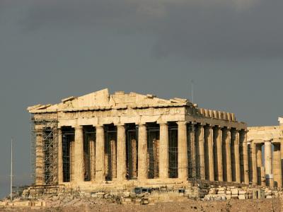 In der EU wird mit Hochdruck an einem Notfallplan für Griechenland gearbeitet Akropolis