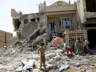 Bagdad kommt nicht zur Ruhe: Immer wieder kommt es in der irakischen Hauptstadt zu Terroranschlägen wie hier am 6. April 2010. Anschläge in Bagdad
