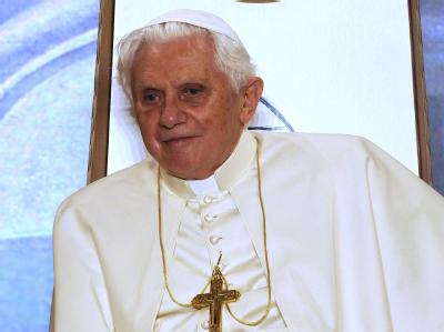 Papst Benedikt XVI. während seines Besuchs auf Malta. Papst besucht Malta