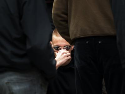 Der Präsident des Verfassungsschutzes sieht keine ideologisch Unterschiede innerhalb der NPD. «Das sind alles Hard-Core-Rechtsextremisten, Rassisten, Antisemiten, nur die einen sagen es etwas deutlicher als die anderen.» Archivfoto: Arno Burgi Rechtsextrem