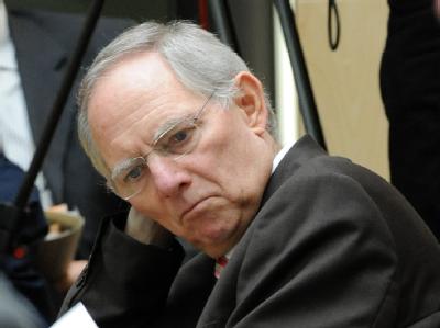 Bundesfinanzminister Wolfgang Schäuble am 7. Mai 2010 bei einer Sitzung des Bundesrats.- Schäuble