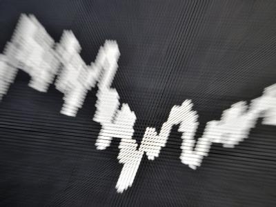 Bewegt: Die DAX-Kurve in der Börse in Frankfurt am Main. Börse Frankfurt