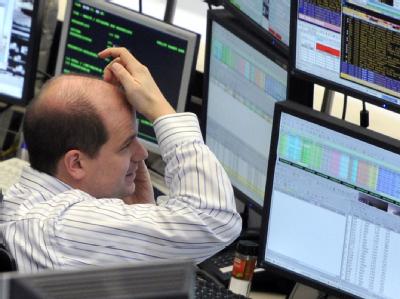 Künftig transaktionssteuerpflichtig? Ein Händer an der Frankfurter Börse. Börsenhändler