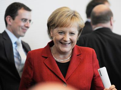 Bundeskanzlerin Angela Merkel ist nun doch für die Forderung nach einer Finanzmarktsteuer. Merkel für Finanzmarktsteuer