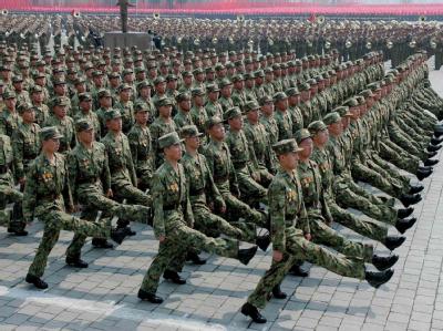 Die USA prüfen Maßnahmen gegen das nordkoreanische Regime. (Archivbild) Nordkorea Armee