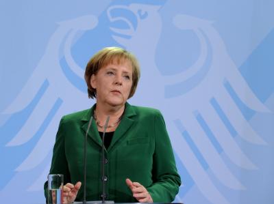 Bundeskanzlerin Angela Merkel bedauert Köhlers Rücktritt «aufs Allerhärteste». Angela Merkel