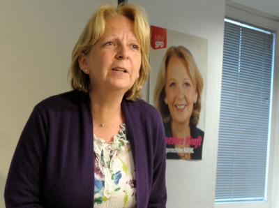 Die Landesvorsitzende der SPD in NRW, Hannelore Kraft, in der SPD-Parteizentrale in Düsseldorf. Hannelore Kraft