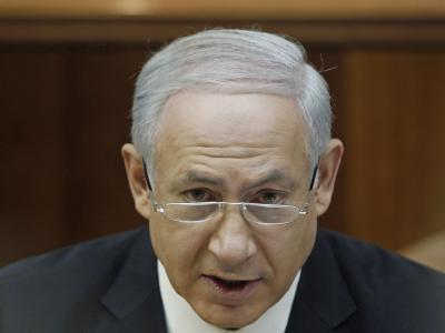 Israels Ministerpräsident Netanjahu. Als Folge des blutigen Zwischenfalles am 31. Mai haben die US-Regierung und die EU an Israel appelliert, die Blockade des Gazastreifens zu lockern. Benjamin Netanjahu