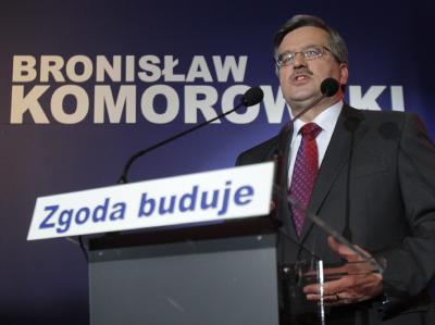 Bronislaw Komorowski hat die absolute Mehrheit verfehlt. Bronislaw Komorowski