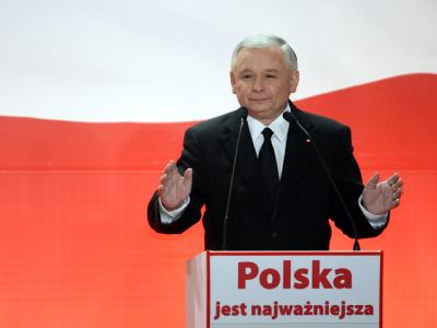 Jaroslaw Kaczynski erhielt 36,74 Prozent der Stimmen. Jaroslaw Kaczynski