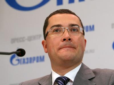Gazprom-Sprecher Sergei Kupriyanov bei einer Pressekonferenz zu den Problemen mit Weißrussland. Gazprom-Sprecher
