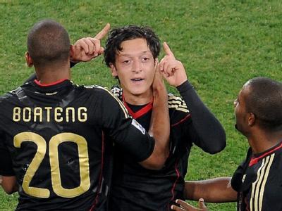 Freude nach dem Treffer zum 1:0. Freude