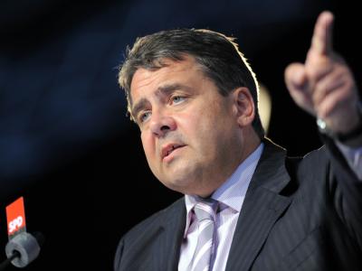 Der Bundesvorsitzende der SPD, Sigmar Gabriel. Gabriel