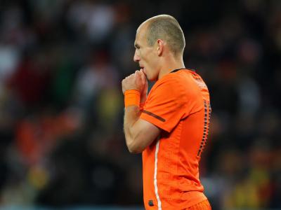 Arjen Robben hat gegen Spanien kein wirklich glückliches Spiel gemacht. Unglücklich
