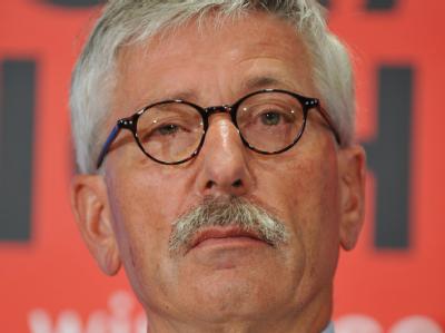 Thilo Sarrazin am 30. August bei der Vorstellung seines Buches Thilo Sarrazin