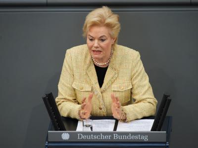 Vertriebenen-Präsidentin Erika Steinbach wurde in Polen als «blonde Bestie» verunglimpft. Steinbach