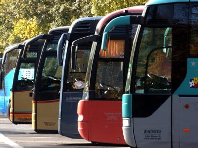 Busse in Deutschland befördern rund 5,5 Milliarden Fahrgäste pro Jahr. (Archivfoto) Reisebusse