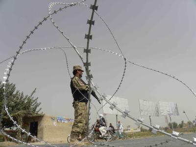 Höchste Sicherheitsvorkehrungen am Tag der Wahl in Kandahar. Afghanistan wählt Parlament