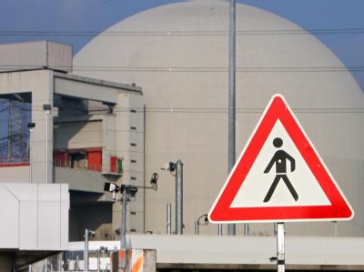 Das Gelände des Atomreaktors Biblis A in Hessen. (Archivfoto vom Januar 2006) Biblis A