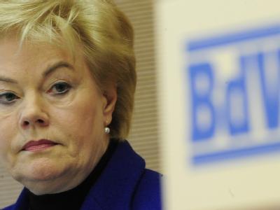 Erika Steinbach als Präsidentin der Vertriebenen wiedergewählt worden. Bundesversammlung BdV