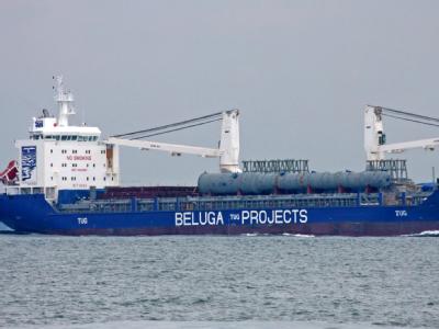Der Frachter «Beluga Fortune» ist wieder frei. Beluga Fortune